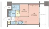 プレジオ弁天町EUROの間取り画像