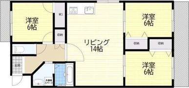 シャトールポートの間取り画像