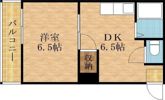 港晴しょみんハイツの間取り画像