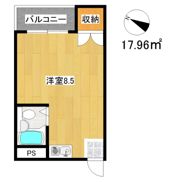 オロヒルズ弁天町の間取り画像