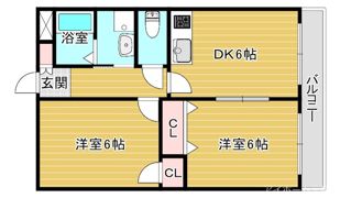泰平第1ビルの間取り画像