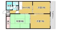 ホワイトハイツの間取り画像