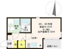 ハーモニーテラス市岡の間取り画像