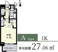 ブランクレール谷町の間取り画像
