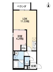 Lumo布施（ルーモフセ）の間取り画像
