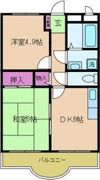 メルベーユ・シャンブルの間取り画像