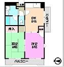 シャトー晃正の間取り画像