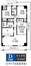 バルカポンテの間取り画像