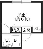 フレンドハイツの間取り画像