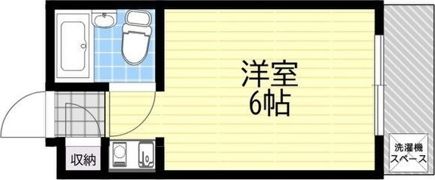 グランシャトー北加賀屋の間取り画像