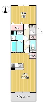 アレグリア バロールの間取り画像
