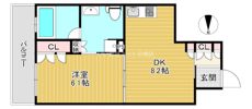 リーガル梅田EASTの間取り画像
