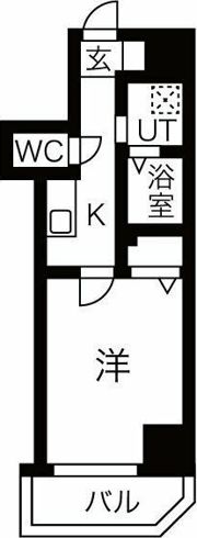 ファステート難波SOUTHベックの間取り画像