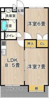 ブランドールMIIIの間取り画像