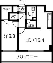 クラウディア野江の間取り画像