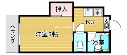 東洋プラザ桜の宮の間取り画像