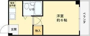 セラ天下茶屋の間取り画像