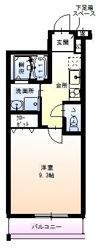 フジパレス今津中II番館の間取り画像