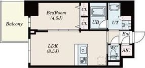 S-RESIDENCE福島diverseの間取り画像