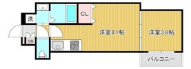 GRANDIR岸里の間取り画像