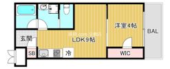 ブエナビスタ桜ノ宮の間取り画像