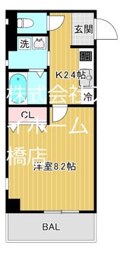 メイト鶴見の間取り画像
