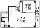 StoRKApartment南堀江の間取り画像