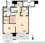 エルザグレース堀江タワーの間取り画像