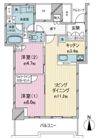 シエリアタワー大阪堀江の間取り画像