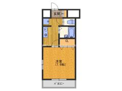 エスリード深江橋の間取り画像
