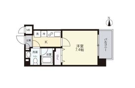 リアーレ北田辺の間取り画像