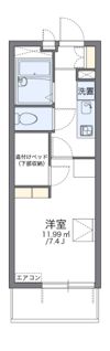 レオパレス生野IIIの間取り画像