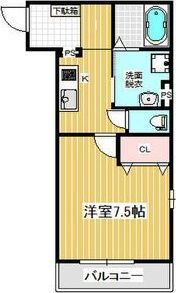 KTIレジデンス若江岩田の間取り画像