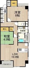 シャーメゾン白鷺の間取り画像