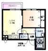 フジパレス田辺WESTの間取り画像