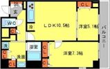 BRAVI南堀江の間取り画像