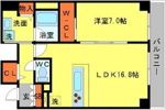 BRAVI南堀江の間取り画像