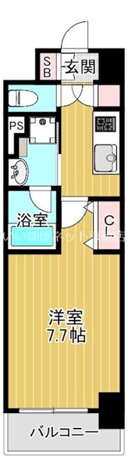 アーバネックス堂島の間取り画像
