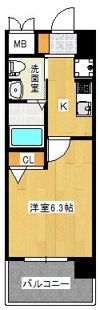 SWISS梅田東の間取り画像