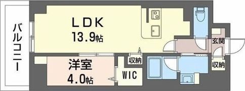 サンエール南堀江の間取り画像