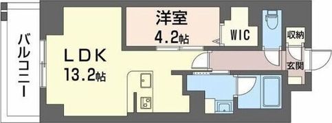 サンエール南堀江の間取り画像