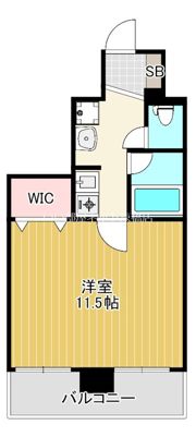 レジュールアッシュ梅田イーストの間取り画像