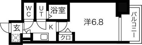 フォーリアライズ天王寺ヴァロールの間取り画像