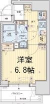 エグゼ大阪城イーストの間取り画像