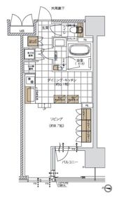 THE HIGH HORIEの間取り画像