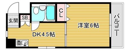 デイズハイツ境川の間取り画像