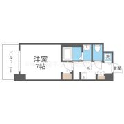 Fortuney北堀江の間取り画像