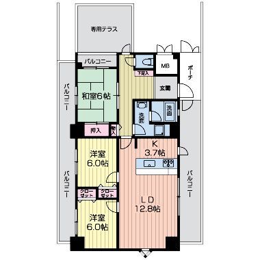 間取図