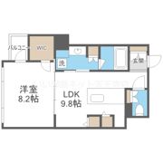 RIDGE北堀江の間取り画像