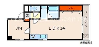 サニーコート諏訪の間取り画像